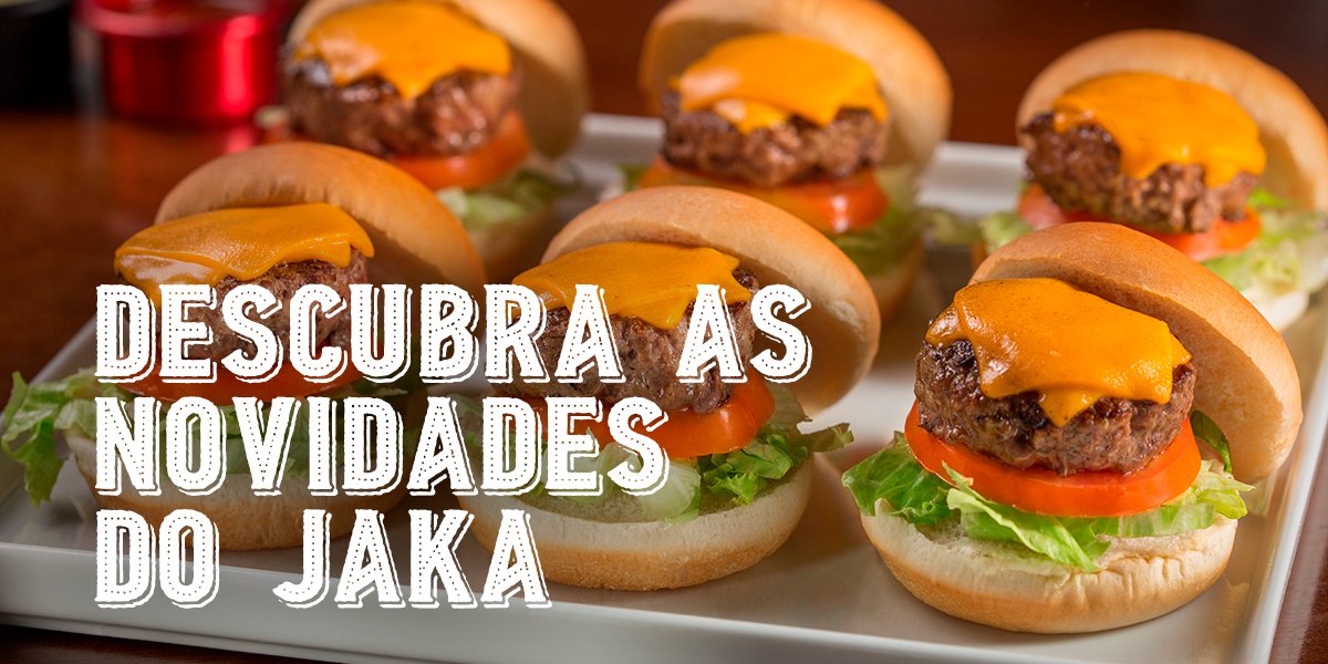 novidades O Jaka Burger reformulou o seu cardápio e nesse artigo você irá descobrir as novidades cheias de sabor que te esperam aqui na Avenida João Fiúsa, 1342. Vamos lá? 🙂
Novas… Saiba mais